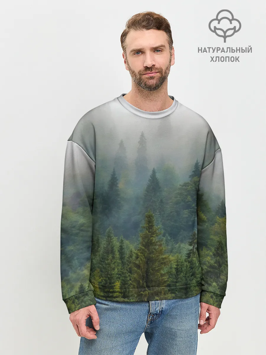 Мужской свитшот базовый / Лес