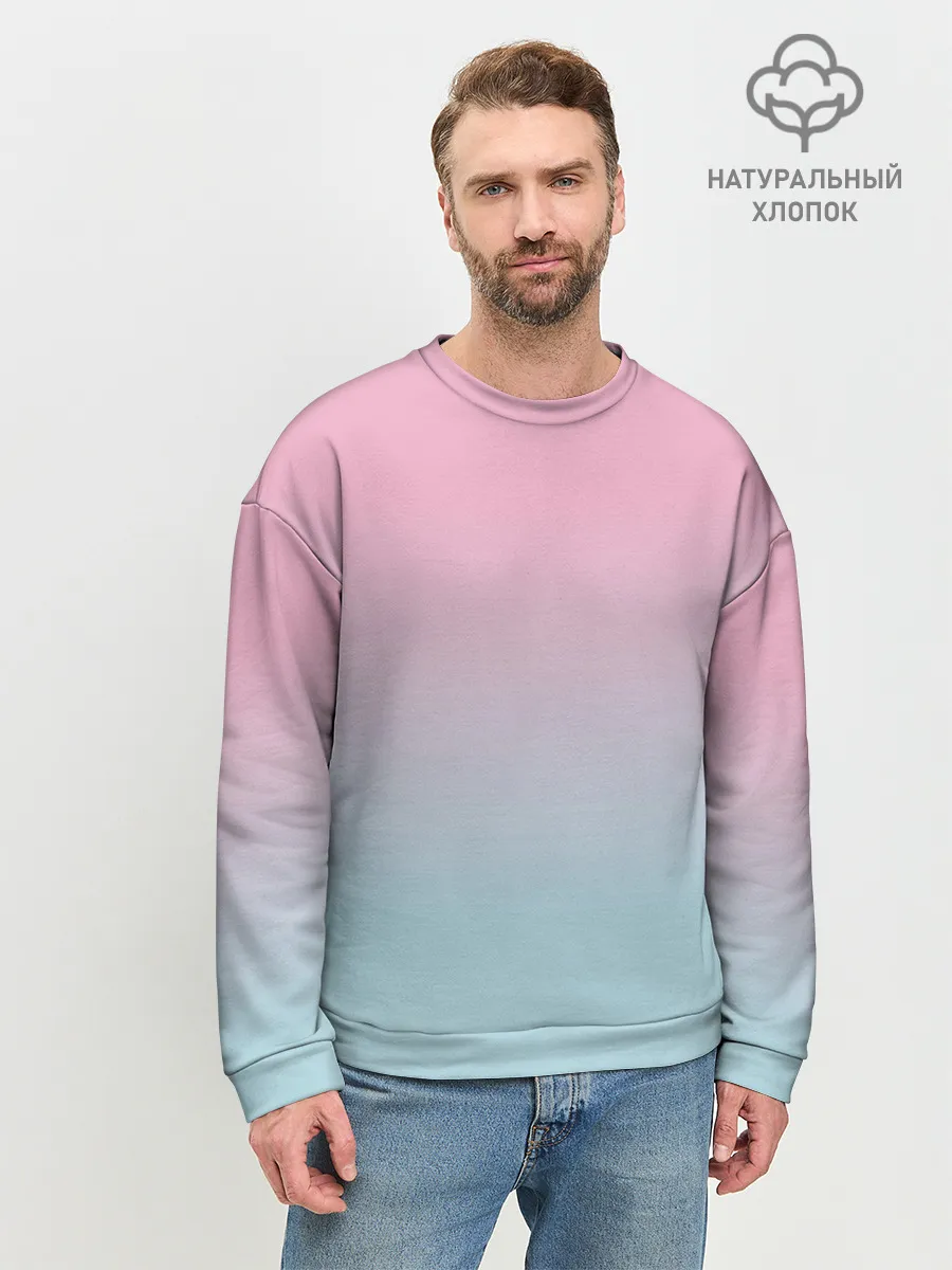 Мужской свитшот базовый / НЕЖНОСТЬ