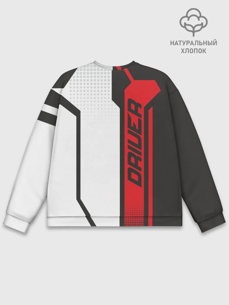 Мужской свитшот базовый / Toyota Driver team