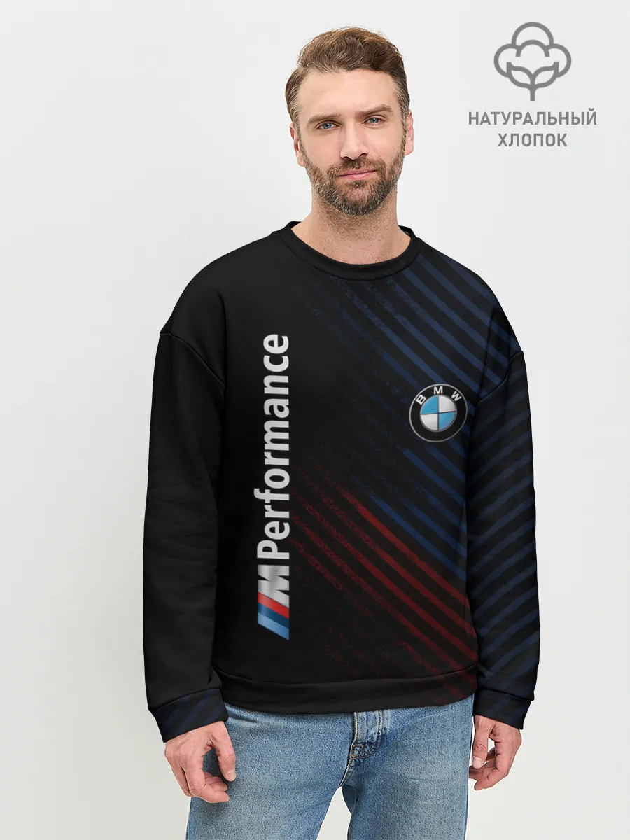Мужской свитшот базовый / BMW PERFORMANCE