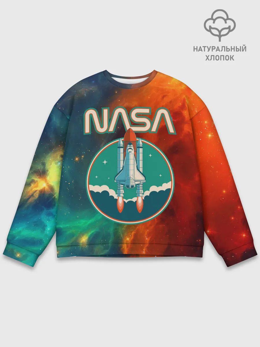 Мужской свитшот базовый / NASA
