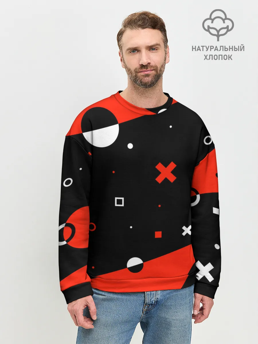 Мужской свитшот базовый / ФИГУРКИ