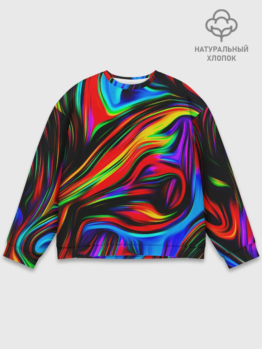 Мужской свитшот базовый / ABSTRACT