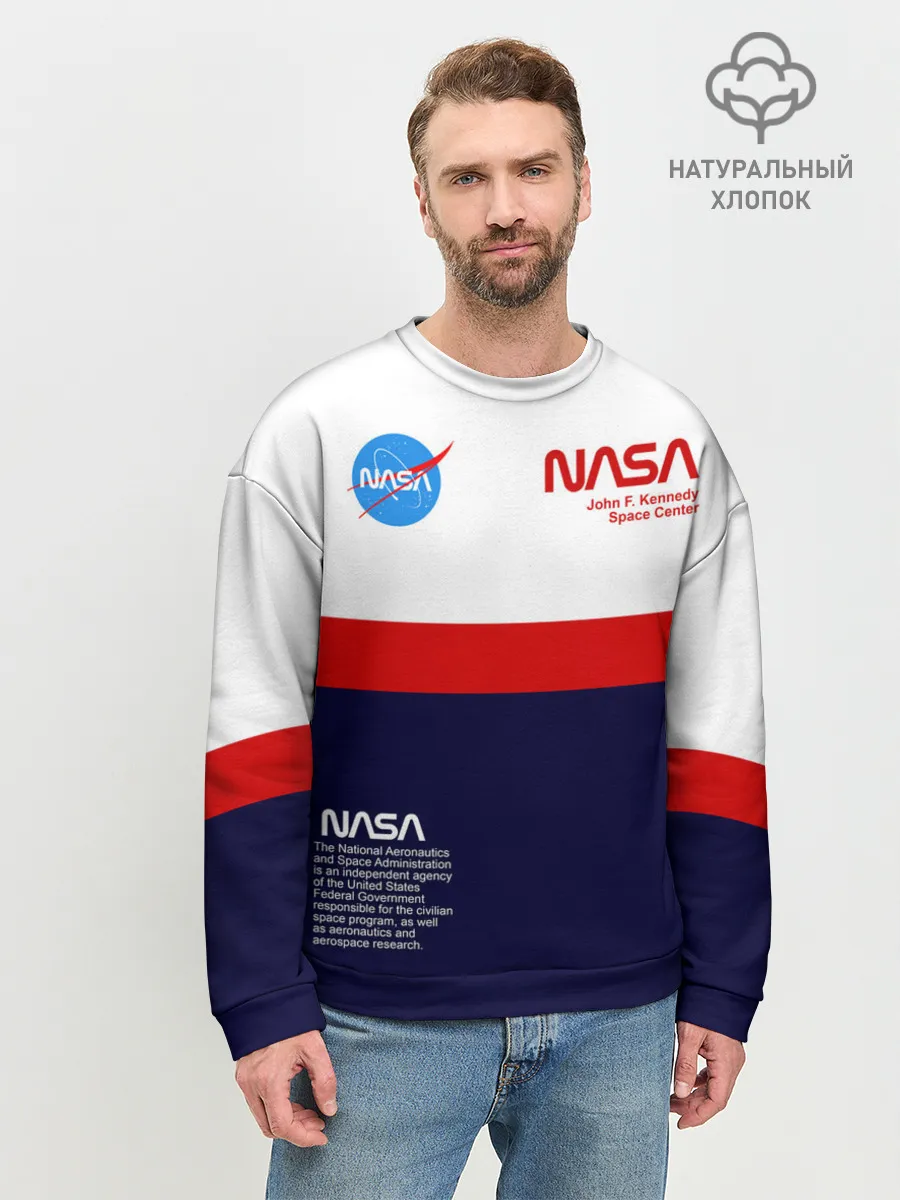 Мужской свитшот базовый / NASA