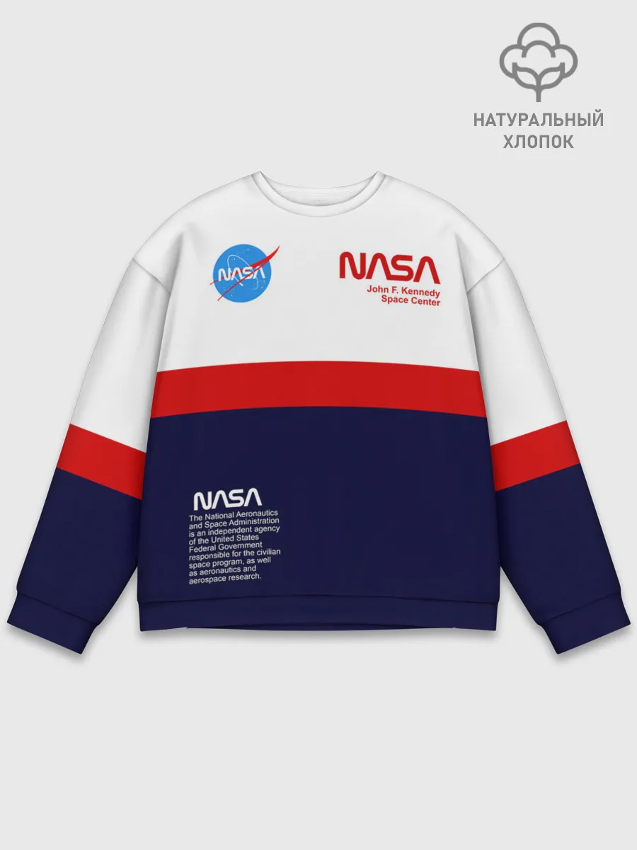 Мужской свитшот базовый / NASA