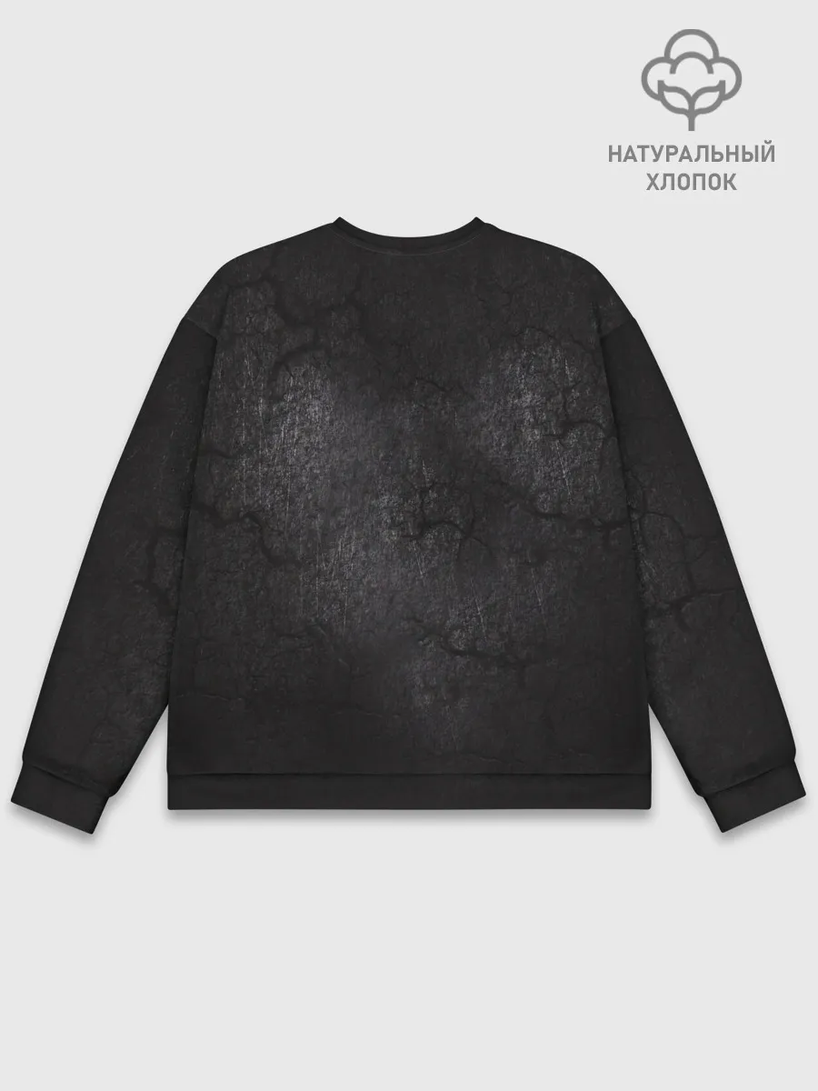 Мужской свитшот базовый / BLOODBORNE HUNTER | СИМВОЛ ОХОТНИКА