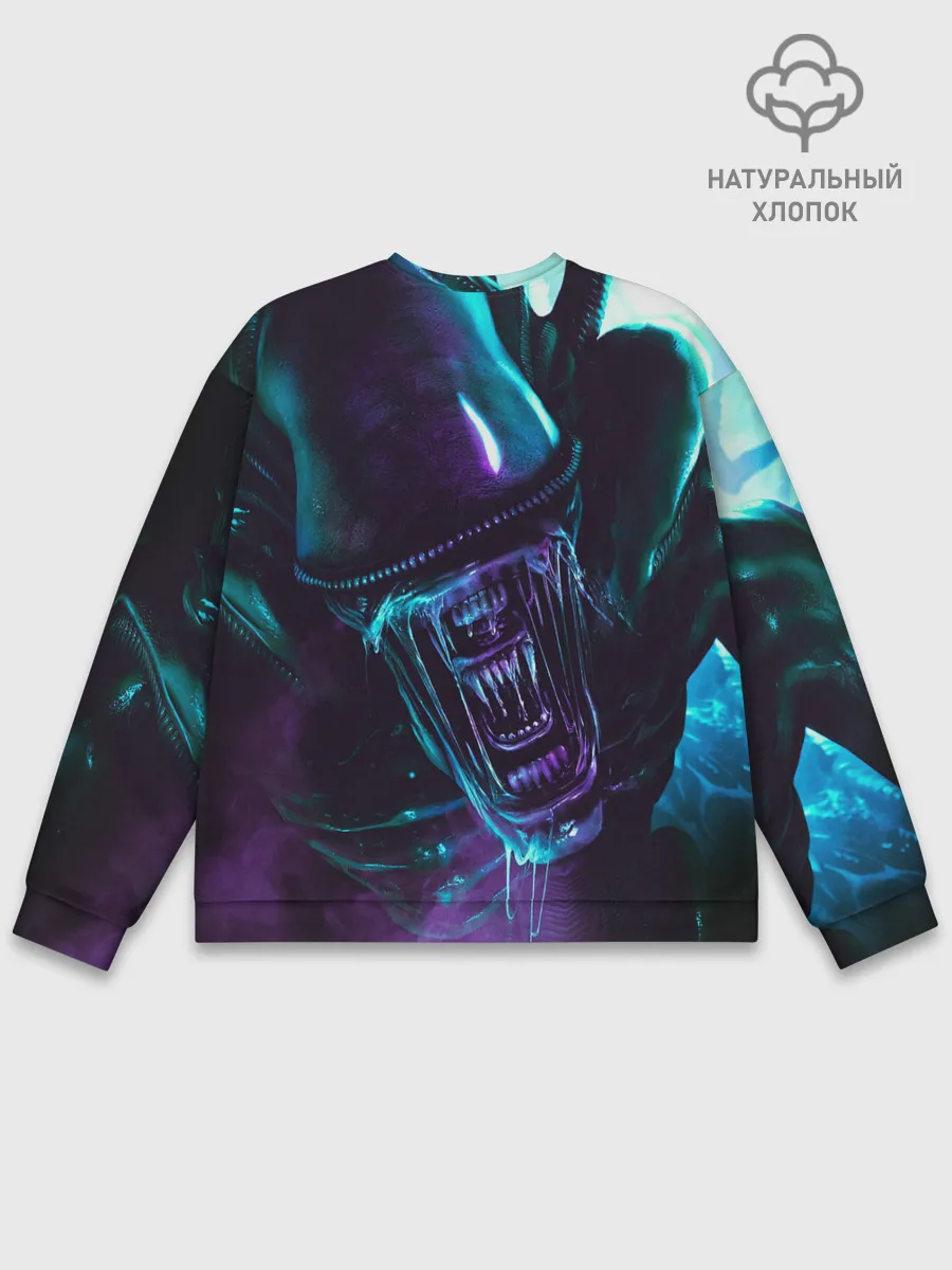 Мужской свитшот базовый / ЧУЖОЙ