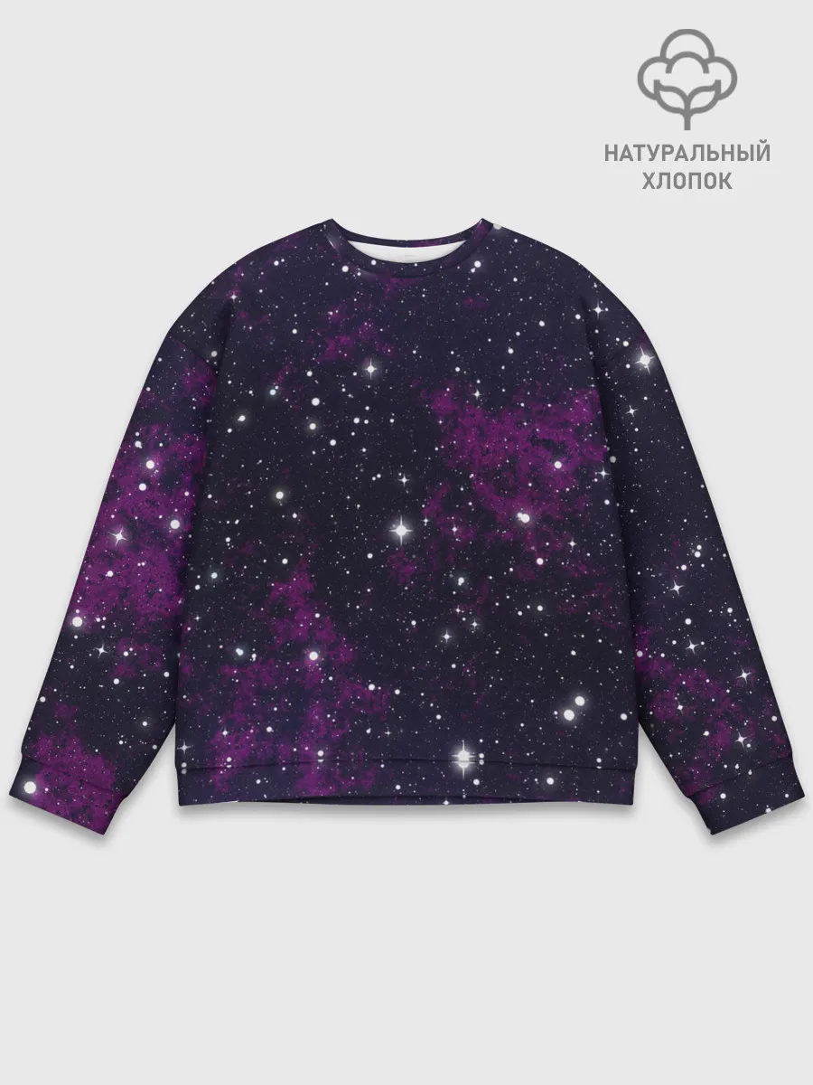 Мужской свитшот базовый / Космос