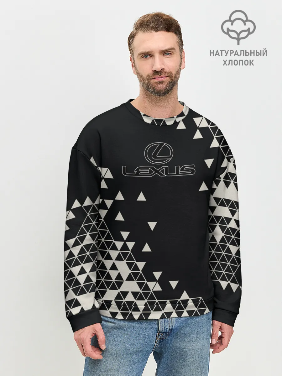 Мужской свитшот базовый / LEXUS