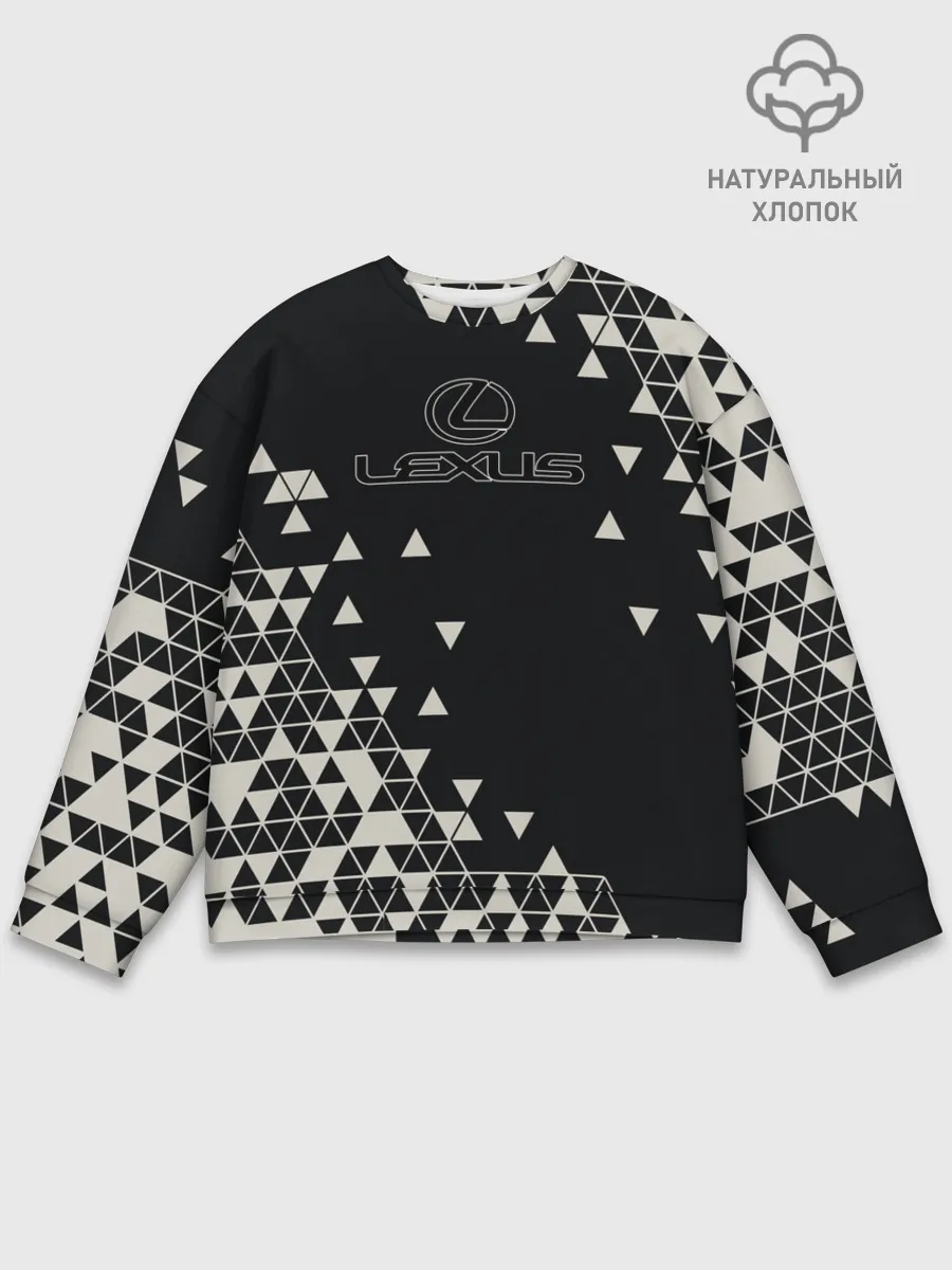 Мужской свитшот базовый / LEXUS