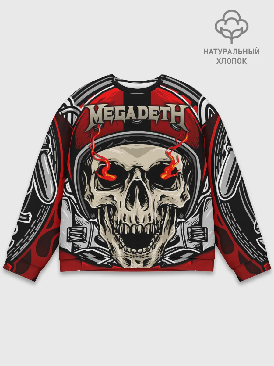 Мужской свитшот базовый / Megadeth