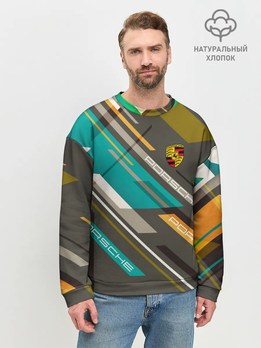 Мужской свитшот базовый / PORSCHE | ПОРШЕ