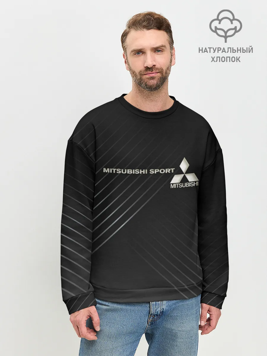 Мужской свитшот базовый / MITSUBISHI
