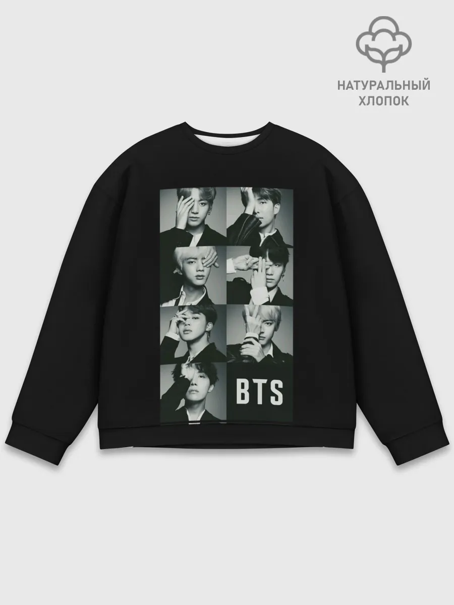 Мужской свитшот базовый / BTS