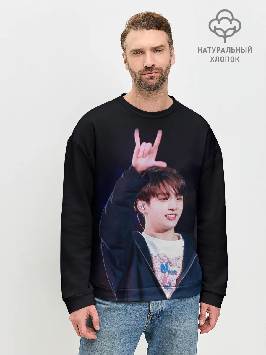 Мужской свитшот базовый / BTS