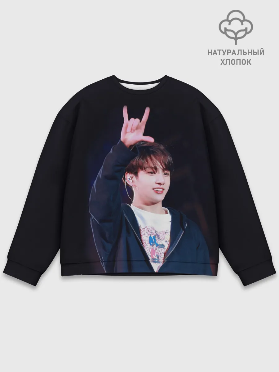Мужской свитшот базовый / BTS
