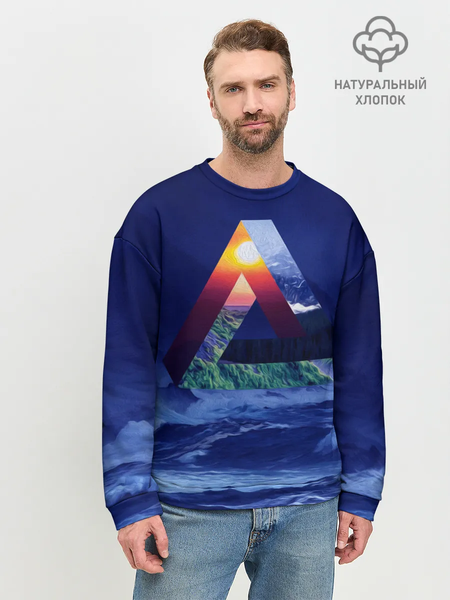 Мужской свитшот базовый / TWISTED REALITY