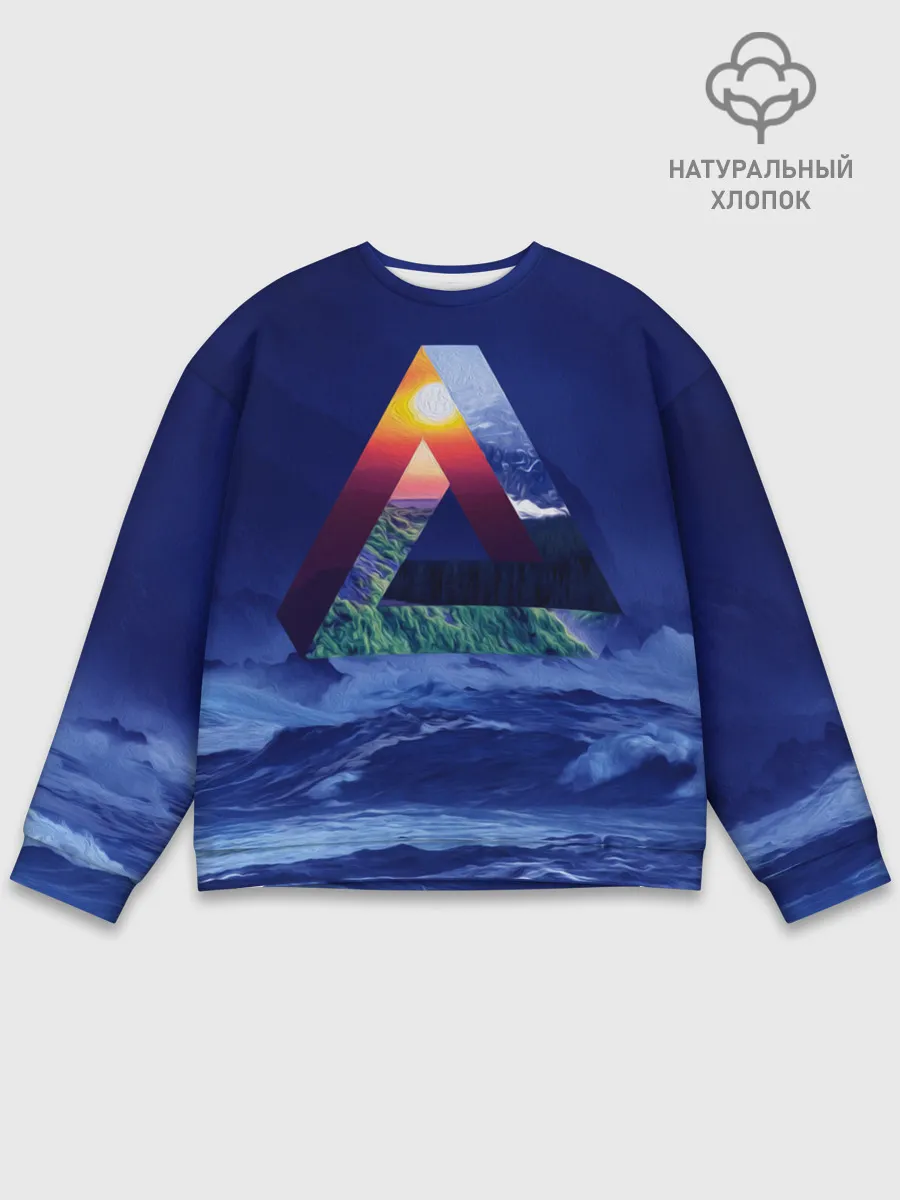 Мужской свитшот базовый / TWISTED REALITY