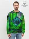Мужской свитшот базовый / ПСИХОДЕЛИЯ ЛЕСА