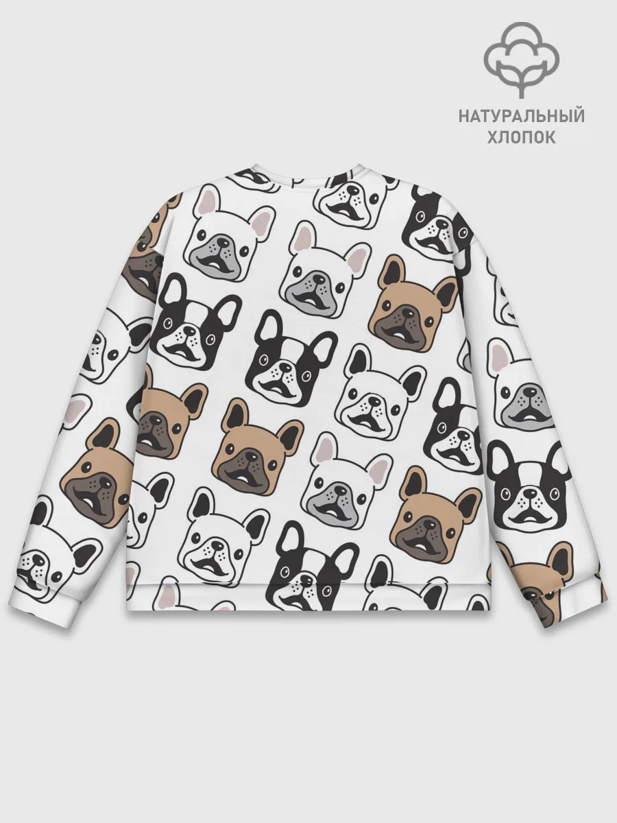 Мужской свитшот базовый / БОСТОН ТЕРЬЕР | BOSTON TERRIER