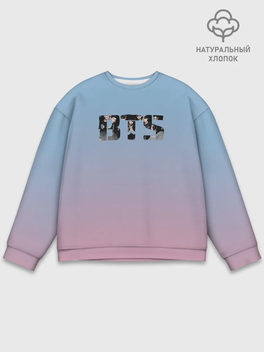 Мужской свитшот базовый / BTS