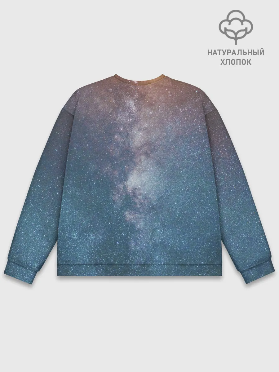Мужской свитшот базовый / Космос
