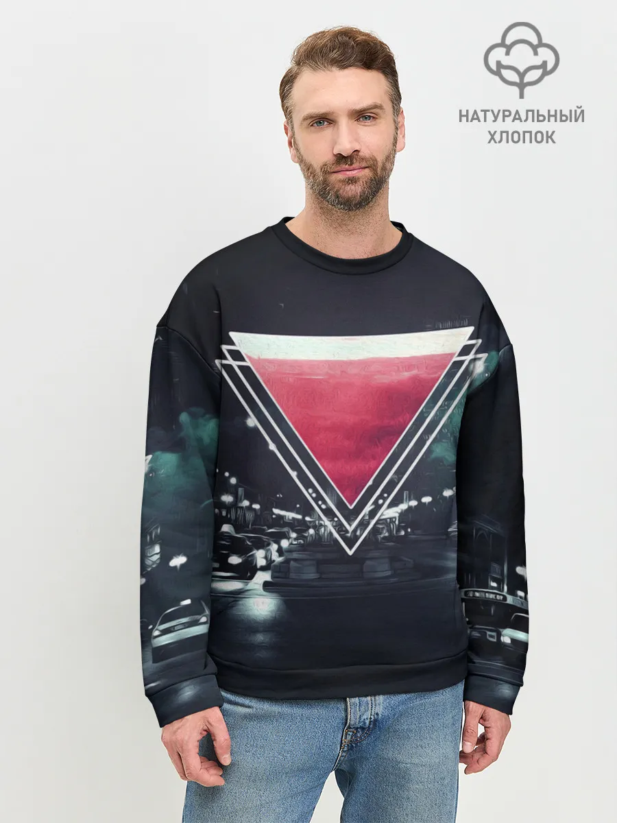 Мужской свитшот базовый / MUSIC