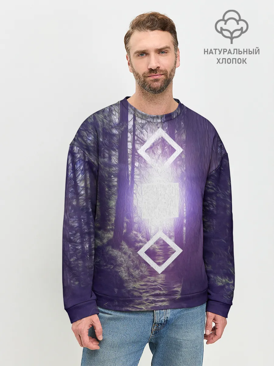 Мужской свитшот базовый / ИСТОЧНИК СВЕТА