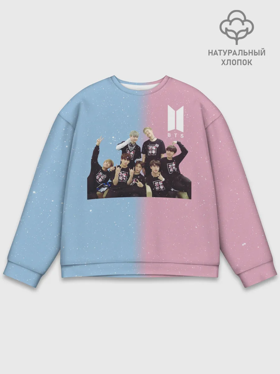 Мужской свитшот базовый / BTS