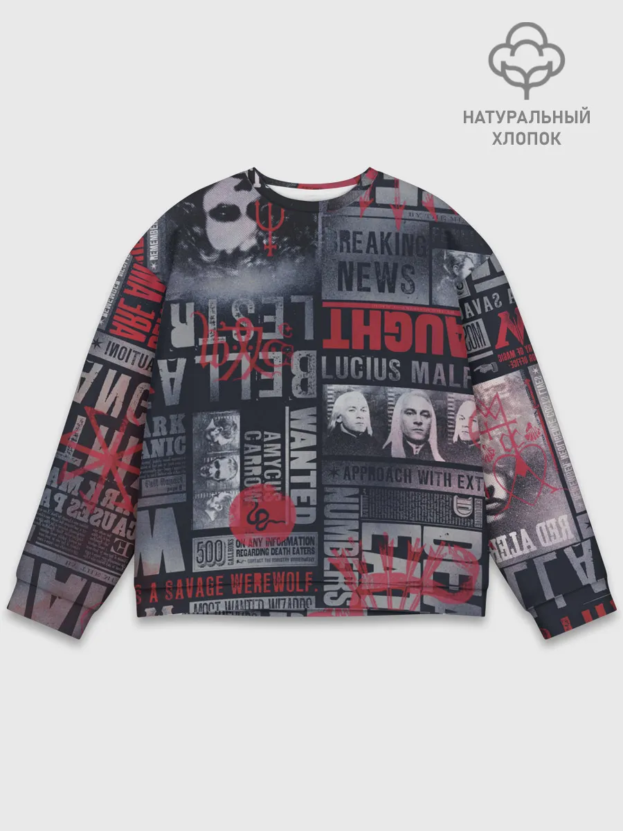 Мужской свитшот базовый / Гарри Поттер