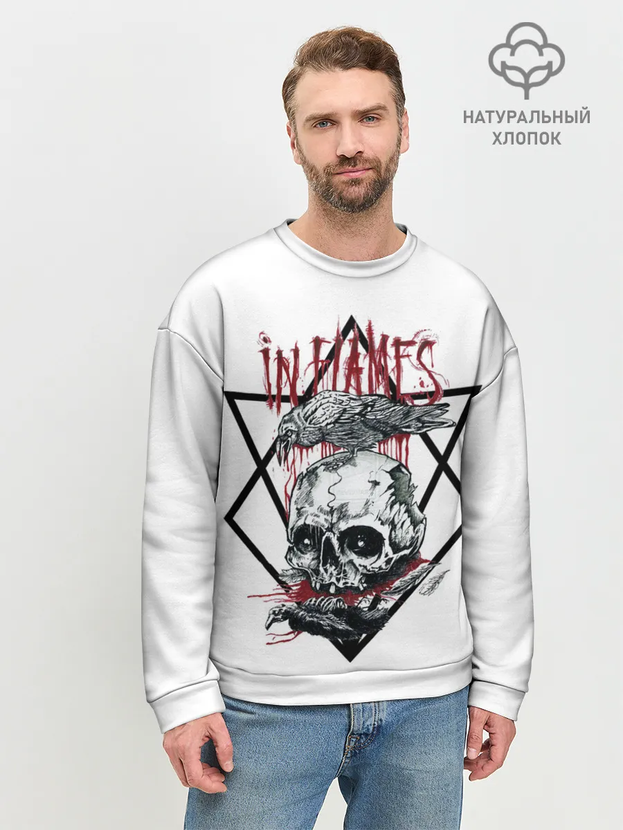 Мужской свитшот базовый / In Flames