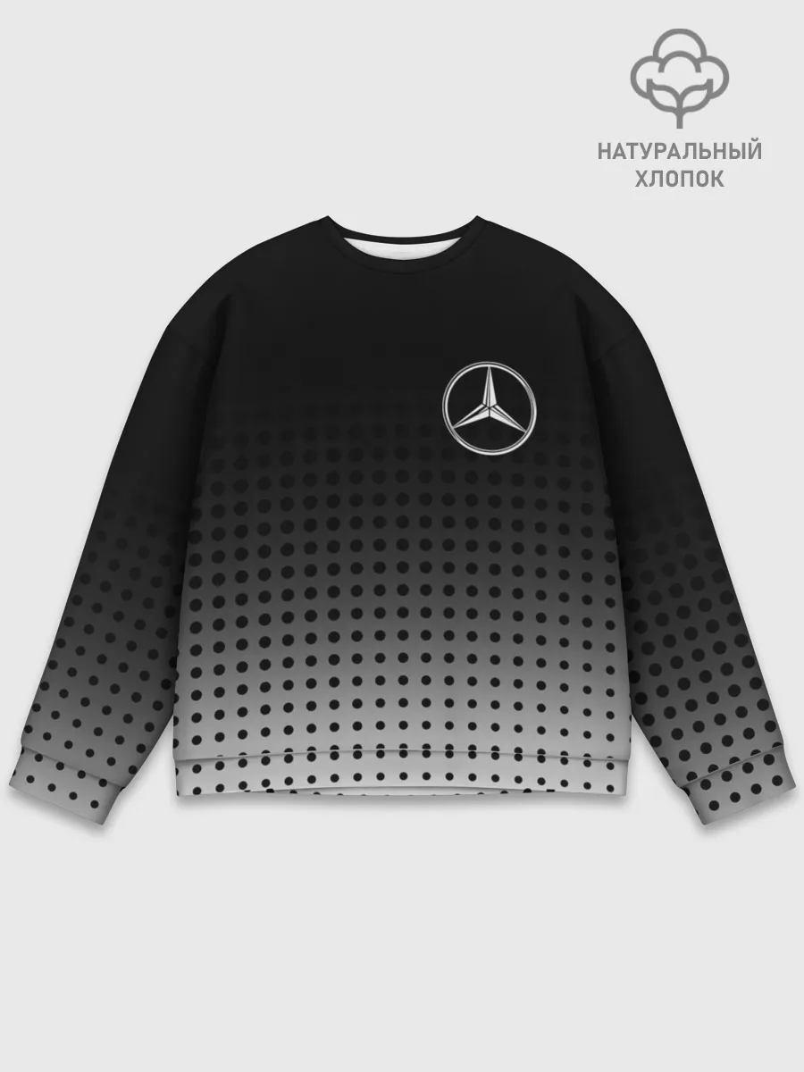 Мужской свитшот базовый / Mercedes-Benz