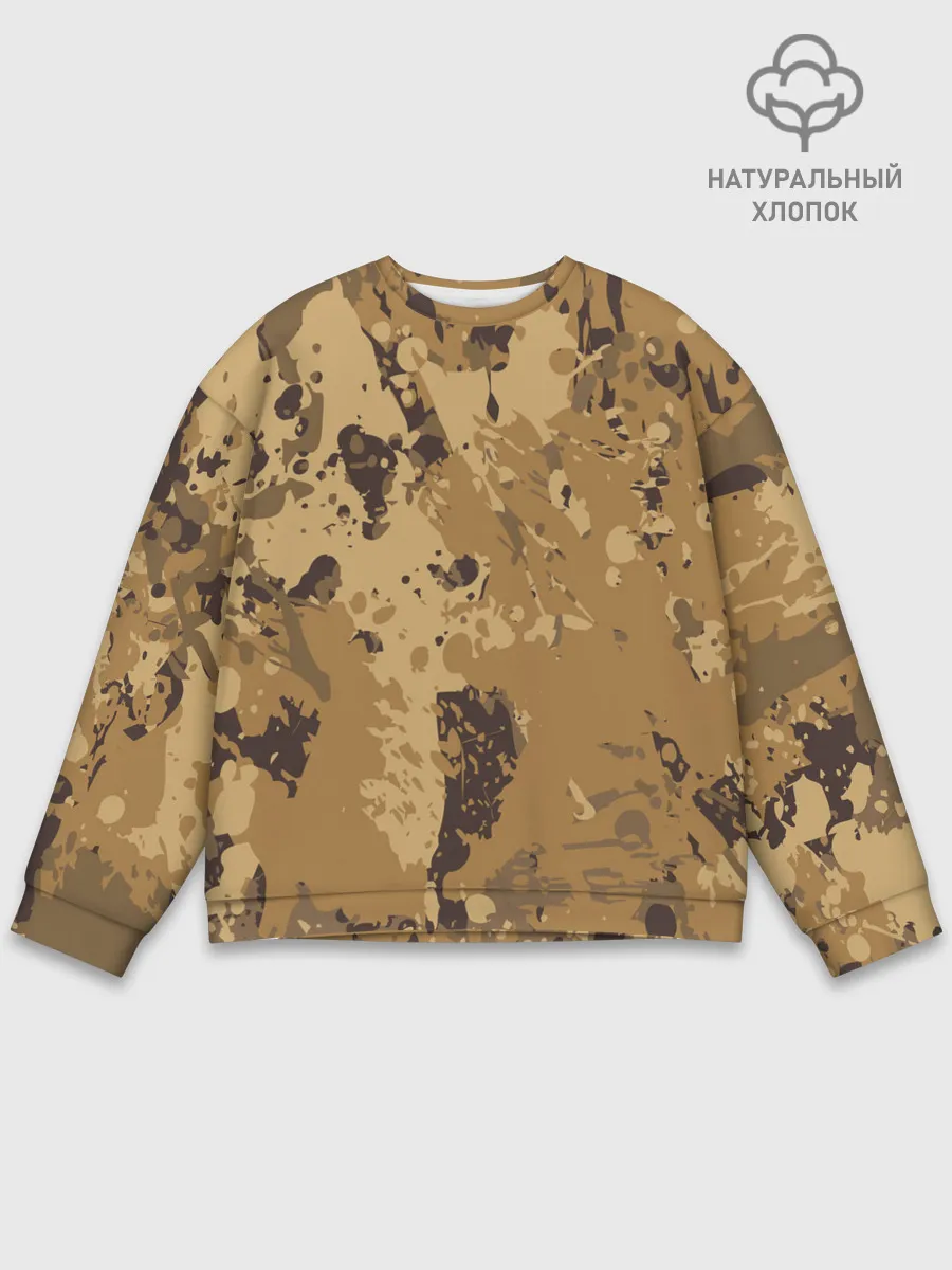 Мужской свитшот базовый / КАМУФЛЯЖ BLUE