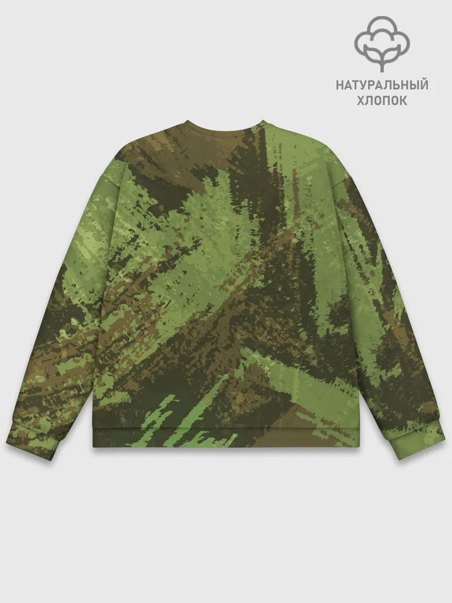 Мужской свитшот базовый / КАМУФЛЯЖ BROWN