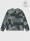 Мужской свитшот базовый / КАМУФЛЯЖ СОТЫ
