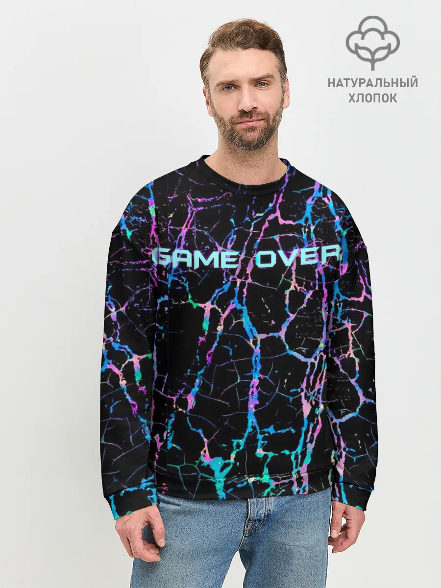 Мужской свитшот базовый / Game Over