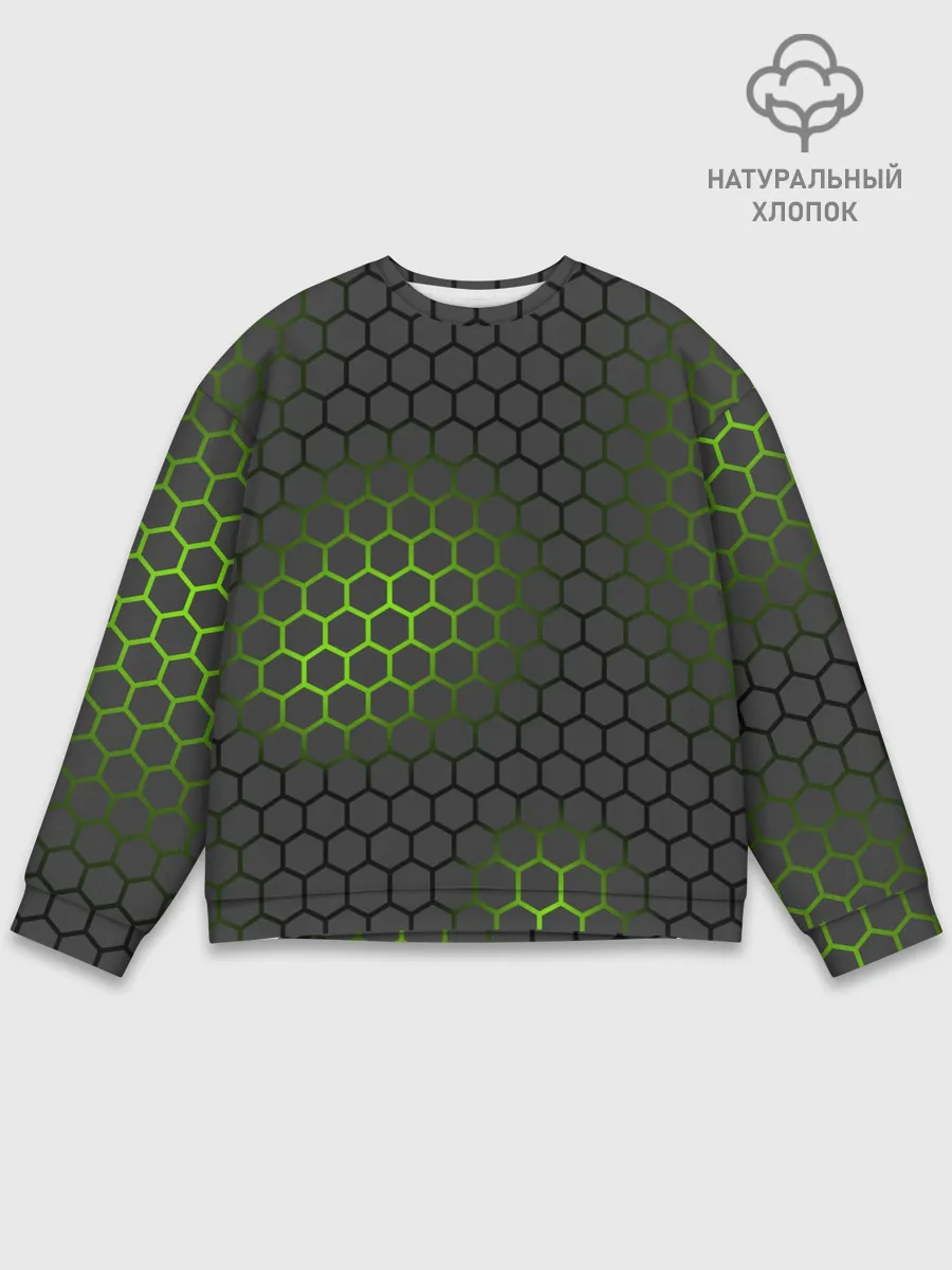 Мужской свитшот базовый / Ядерный реактор