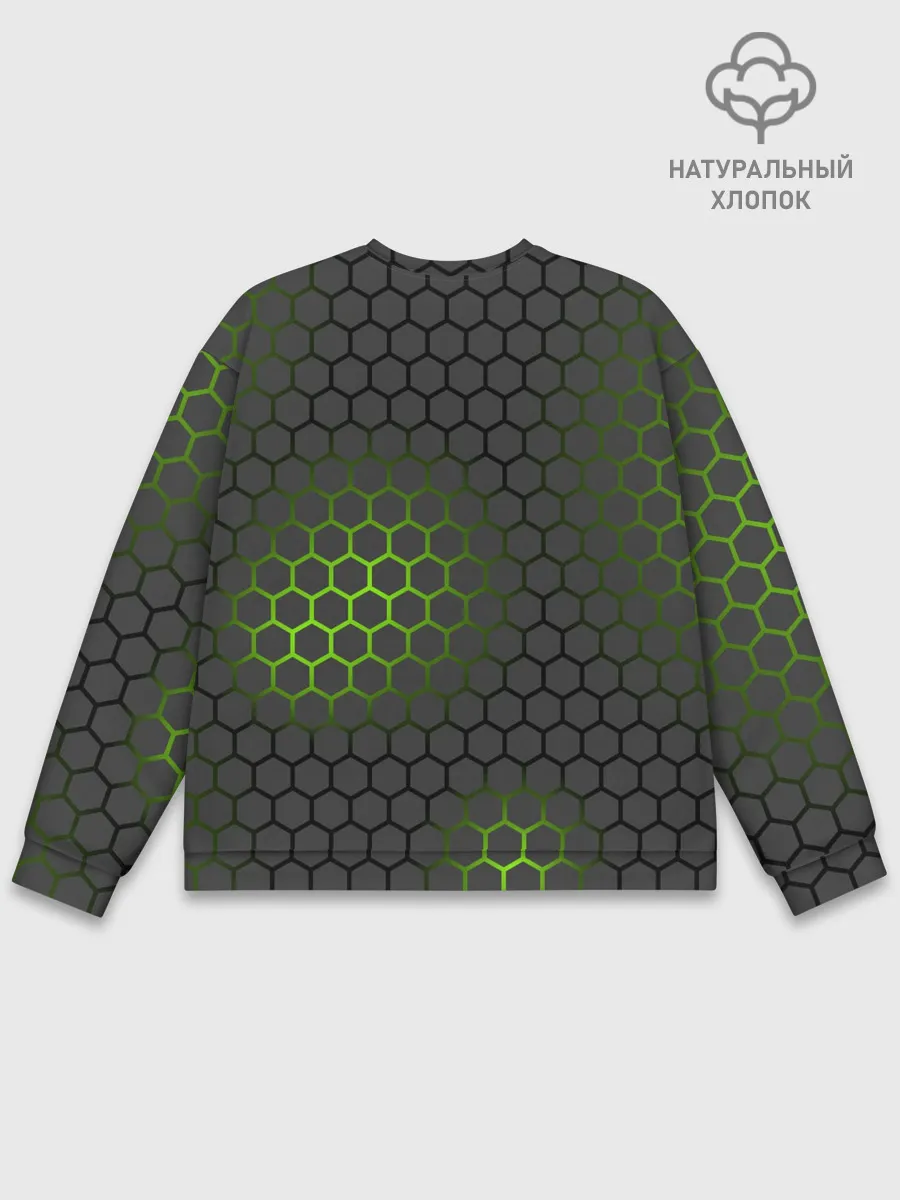 Мужской свитшот базовый / Ядерный реактор