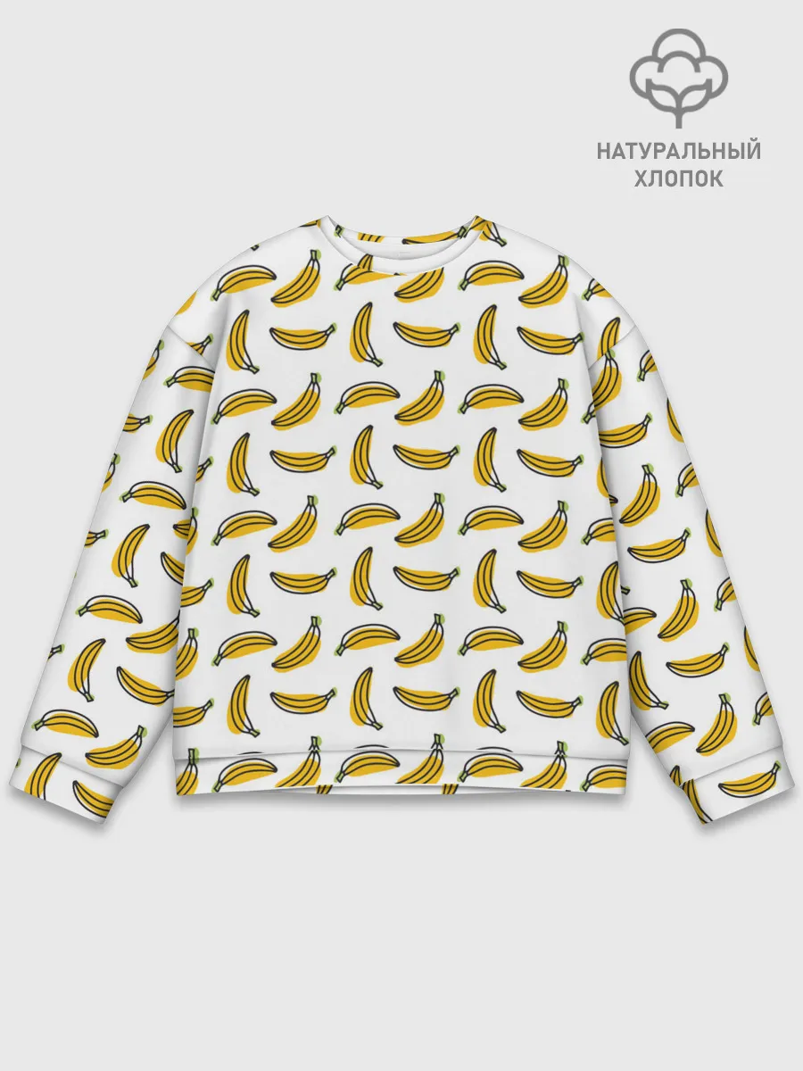 Мужской свитшот базовый / Бананы