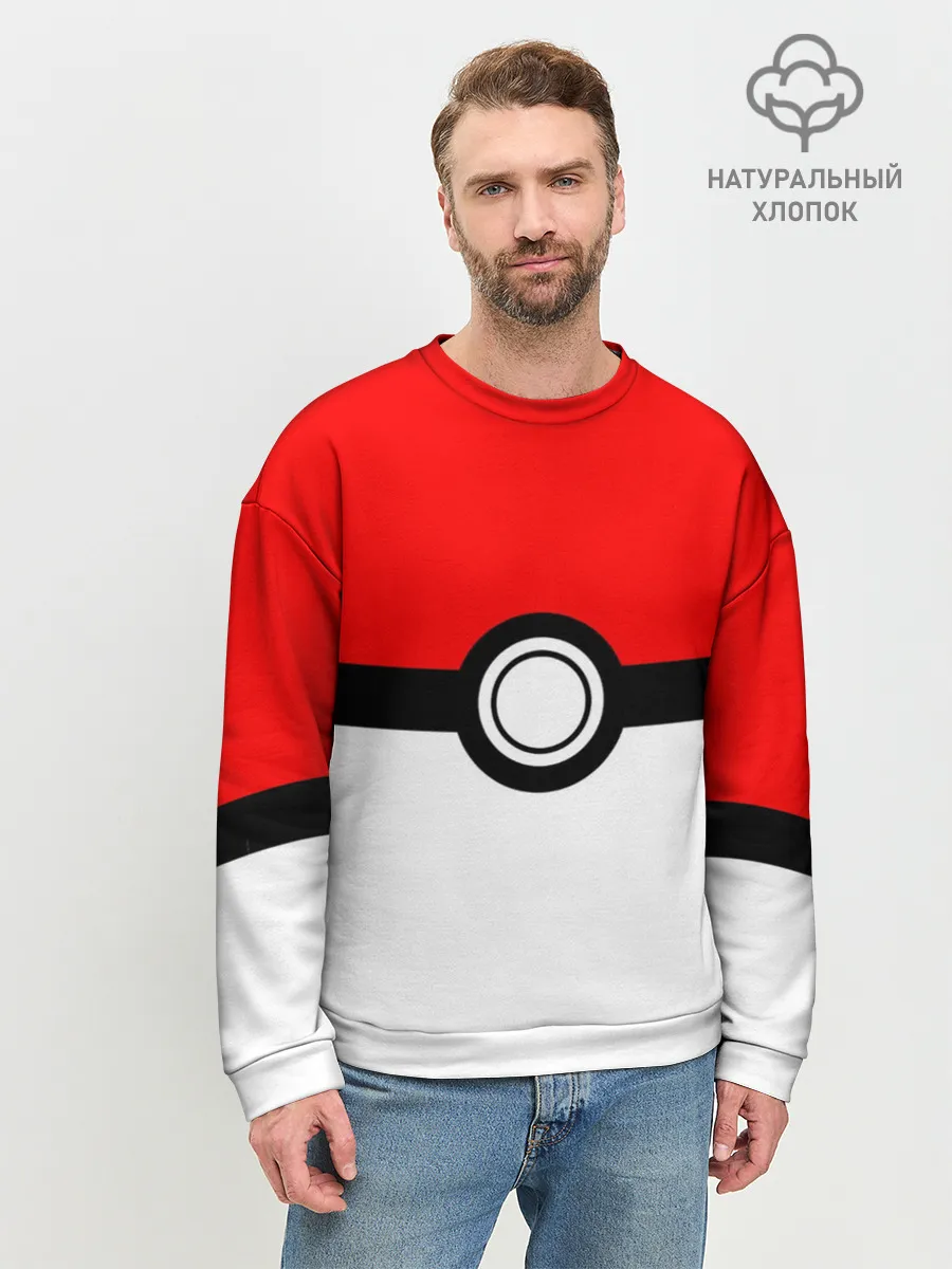 Мужской свитшот базовый / Покебол