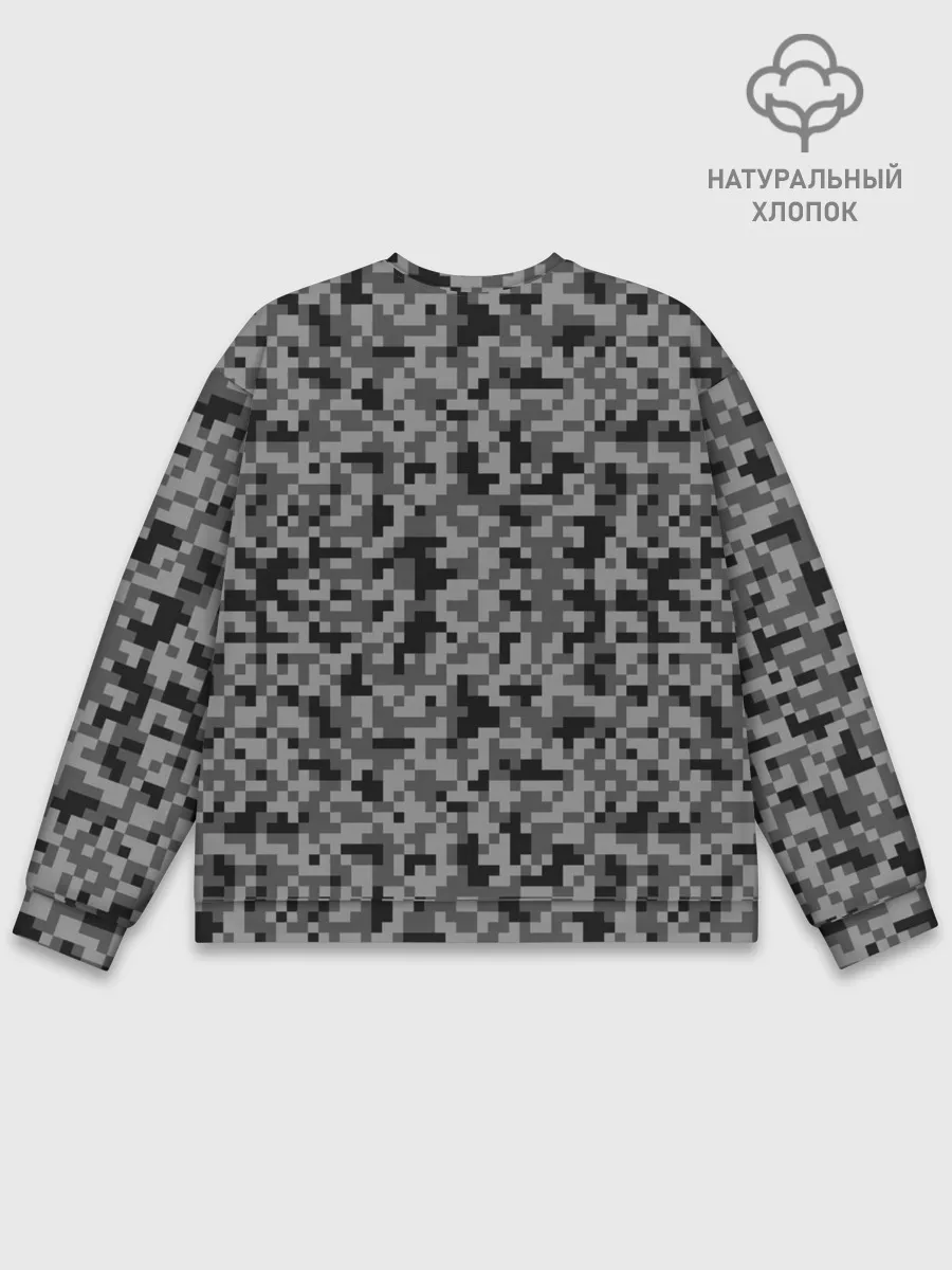 Мужской свитшот базовый / КАМУФЛЯЖ GRAY