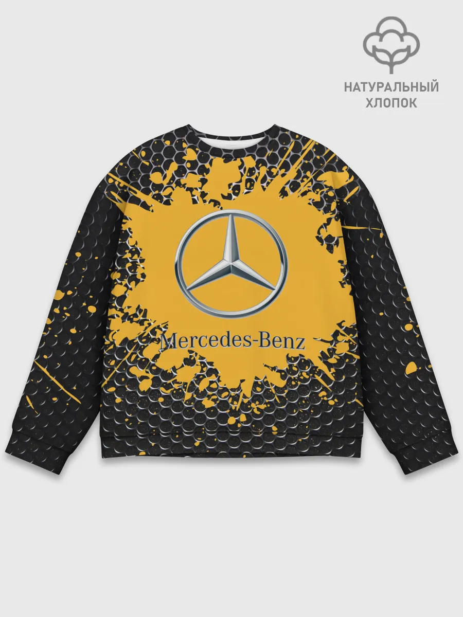 Мужской свитшот базовый / mercedes