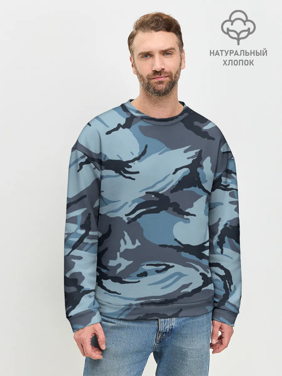 Мужской свитшот базовый / Камуфляж Полиции