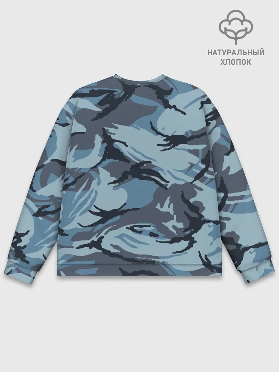 Мужской свитшот базовый / Камуфляж Полиции