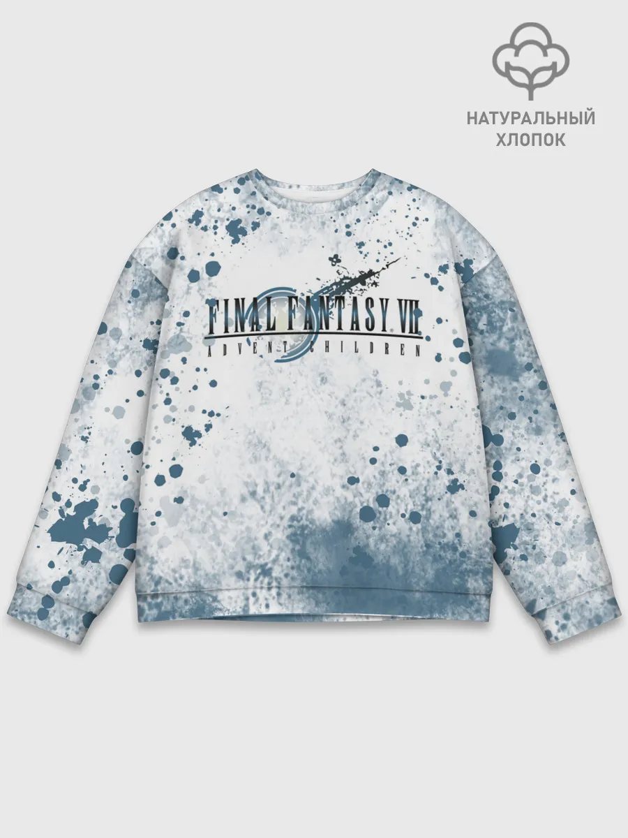 Мужской свитшот базовый / Final Fantasy VII Remake