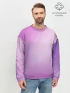 Мужской свитшот базовый / Нежный фиолет