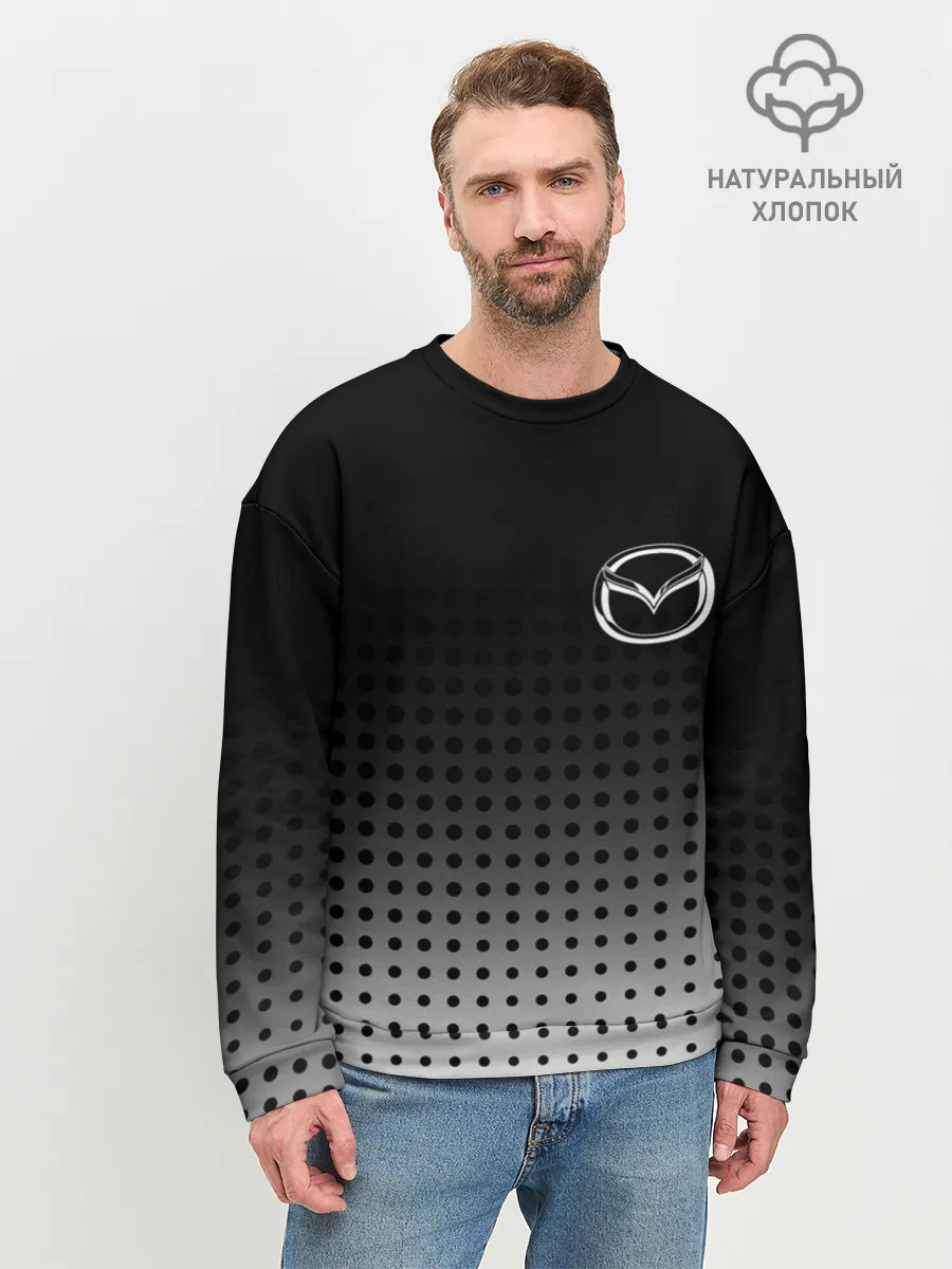 Мужской свитшот базовый / Mazda