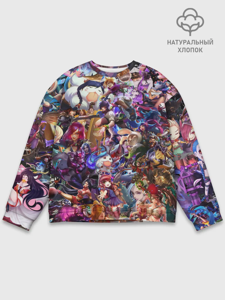 Мужской свитшот базовый / League of Legends