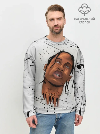 Мужской свитшот базовый / TRAVIS SCOTT