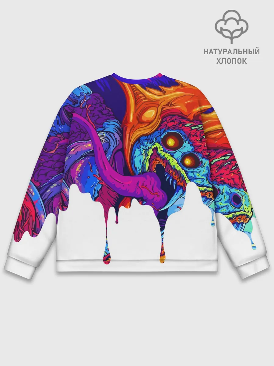 Мужской свитшот базовый / CS GO HYPER BEAST